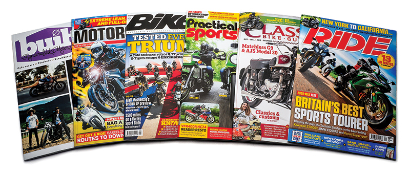 Motorcycle magazines